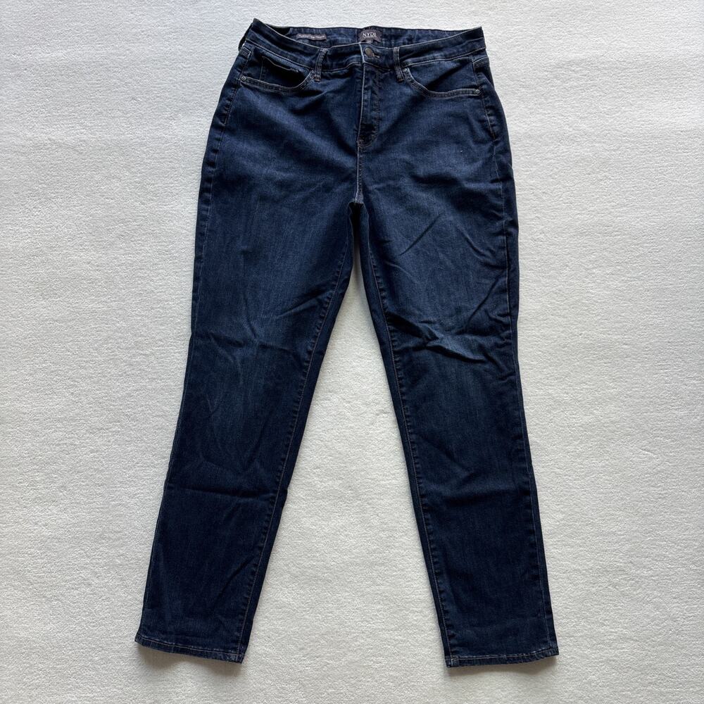 NYDJ Womens 12T Tall Margot Girlfriend Jeans Cool Embrace Stretch Slimming Denim